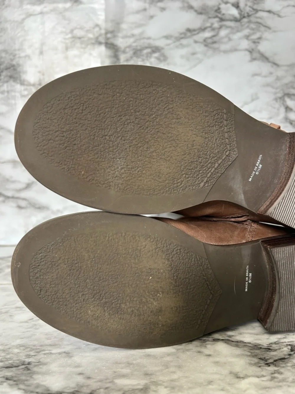 Matisse | women’s size 6.5 leather Boots slouchy, distressed buckle moto style - Picture 11 of 13